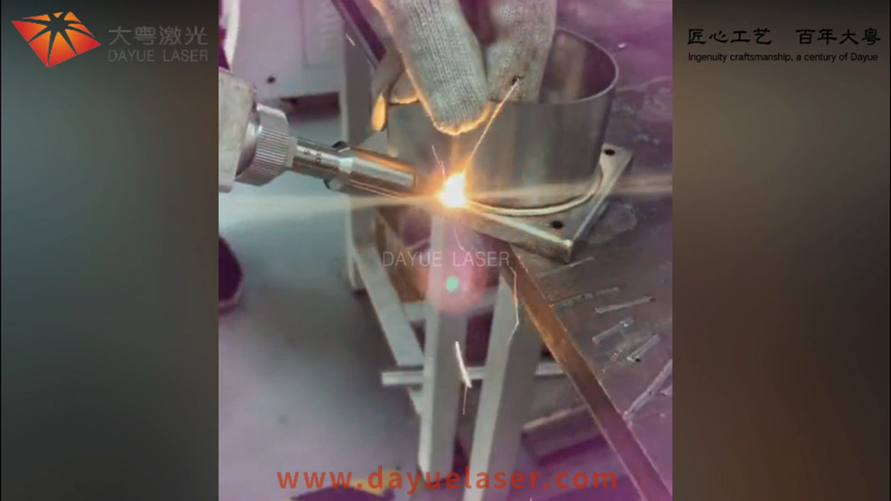 Handheld laser welding machine-example show