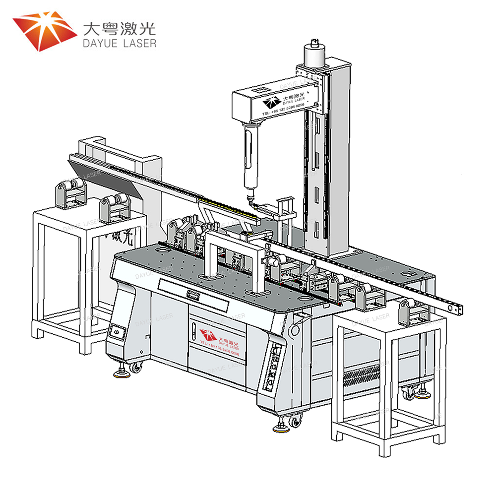 Water manifold laser welding machine