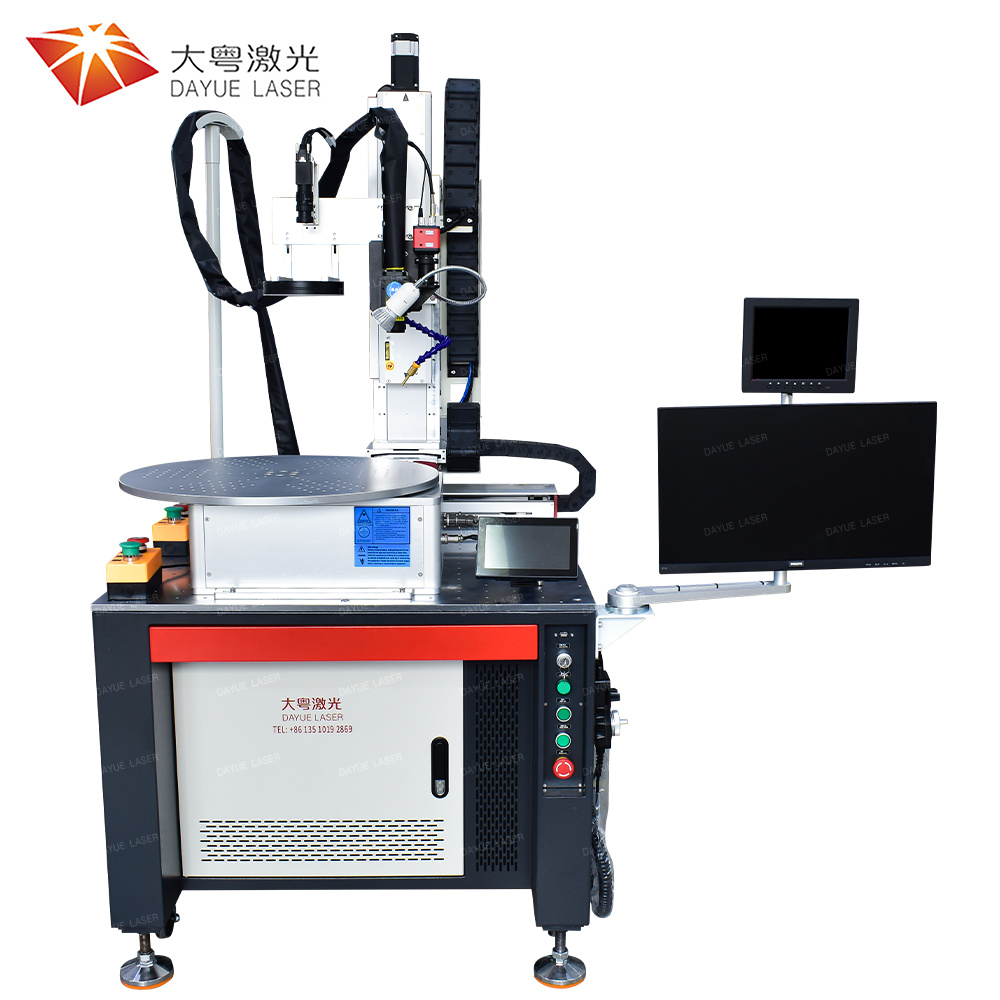 Multi-station vision positioning laser welding machine (for small precision parts)
