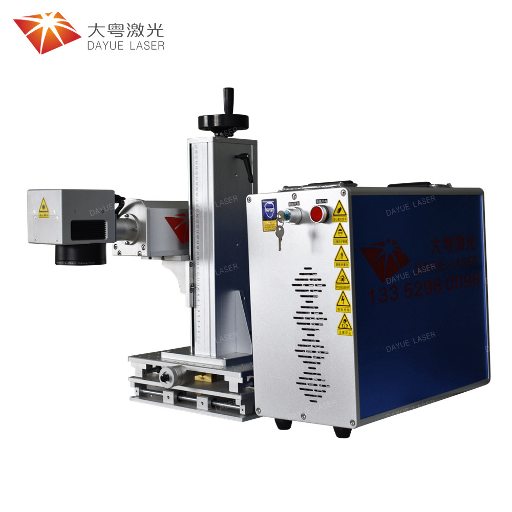Three-dimensional portable fiber laser marking machine