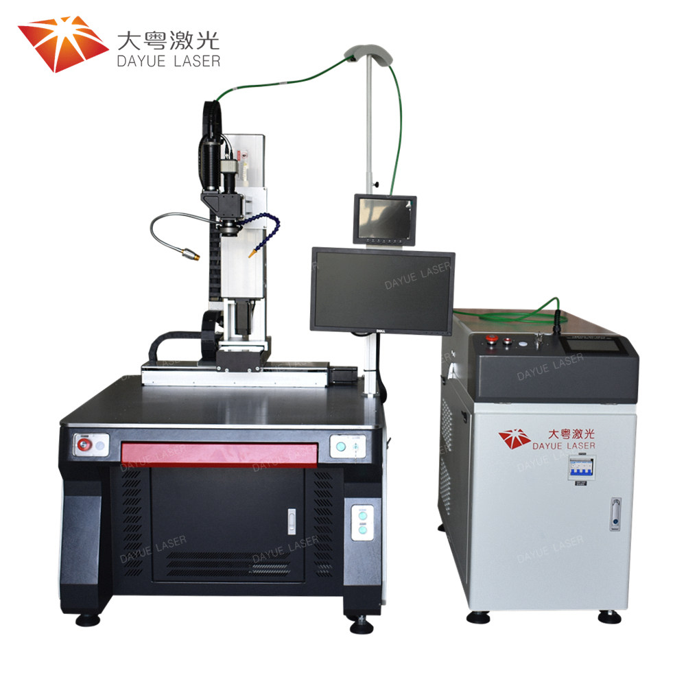 Three-axis fiber conduction laser welding machine