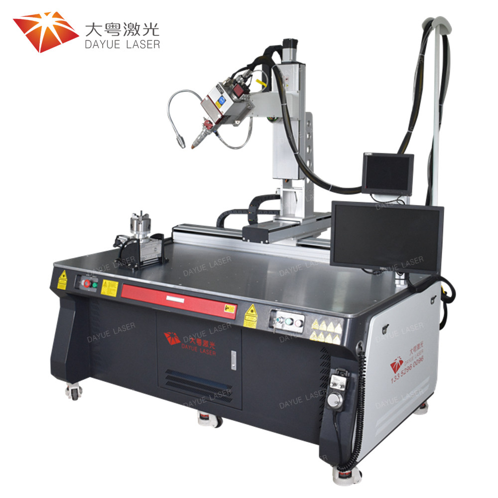 Six-axis wobble fiber laser welding machine