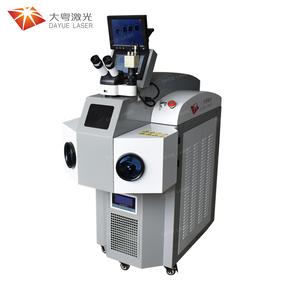 CCD binocular microscope jewelry laser spot welding machine (integrated)